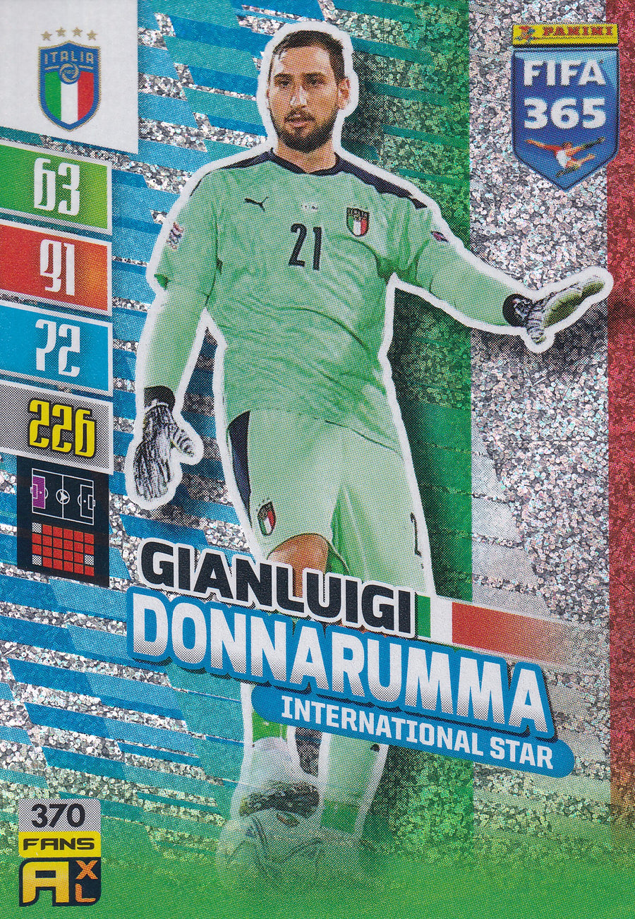 370. GIANLUIGI DONNARUMMA - ITALY - INTERNATIONAL STAR