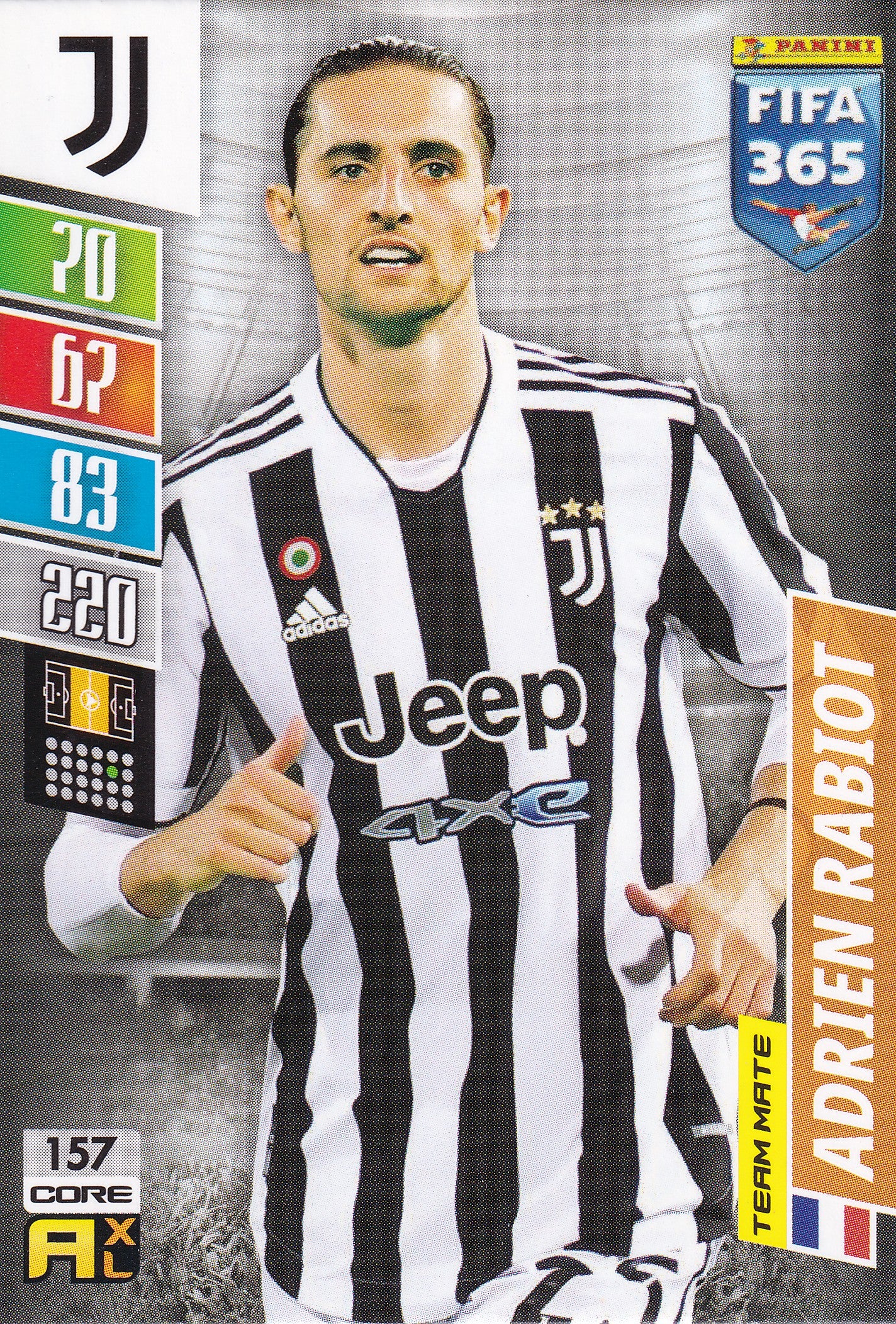 157. ADRIEN RABIOT - JUVENTUS