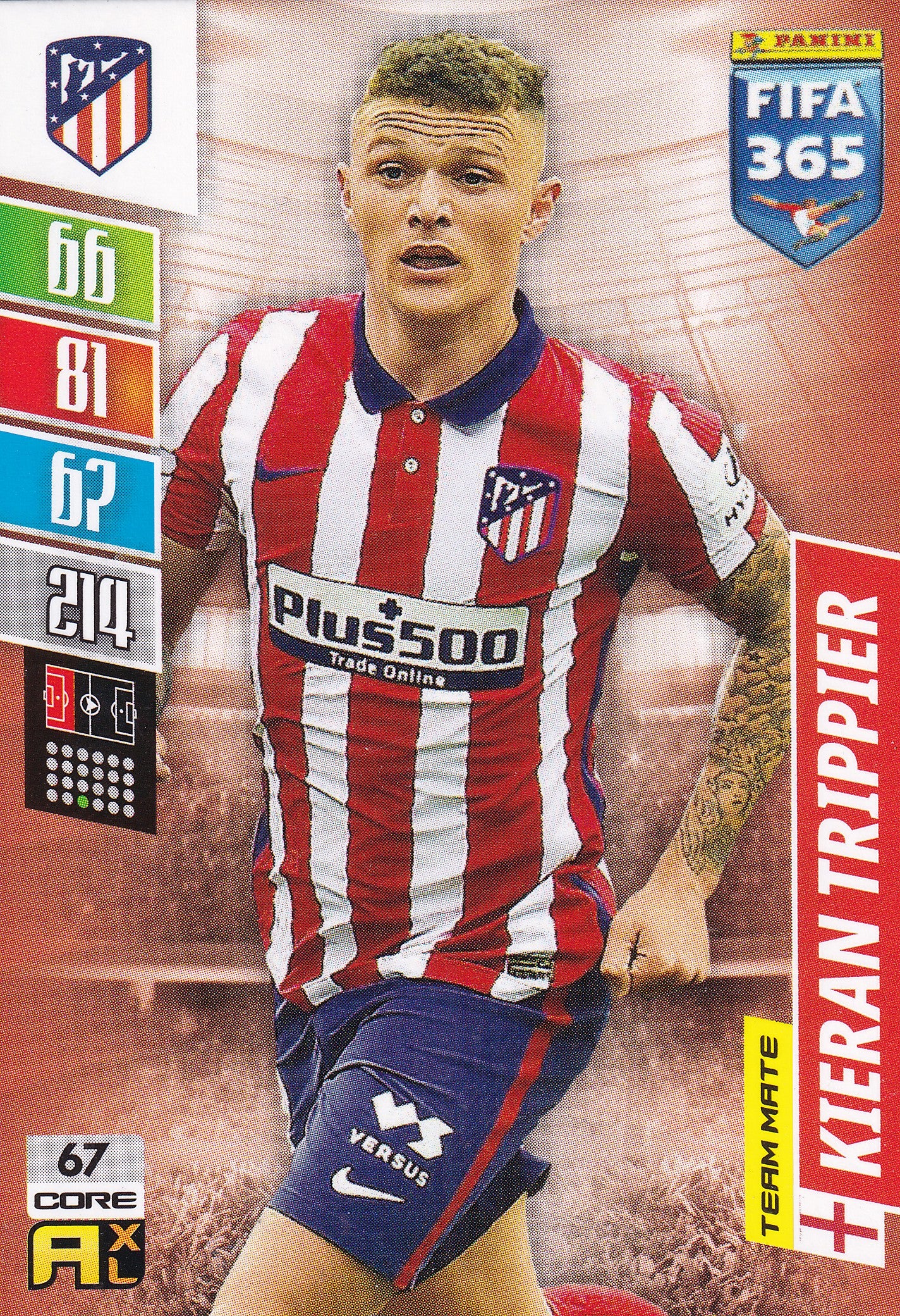 067. KIERAN TRIPPIER - ATLETICO DE MADRID