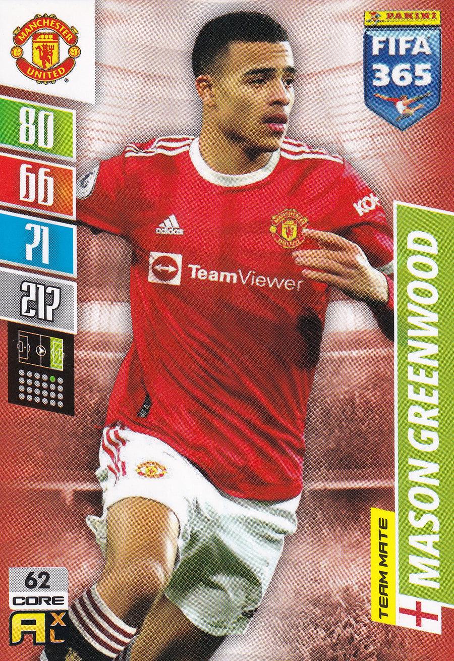 062. MASON GREENWOOD - MANCHESTER UNITED