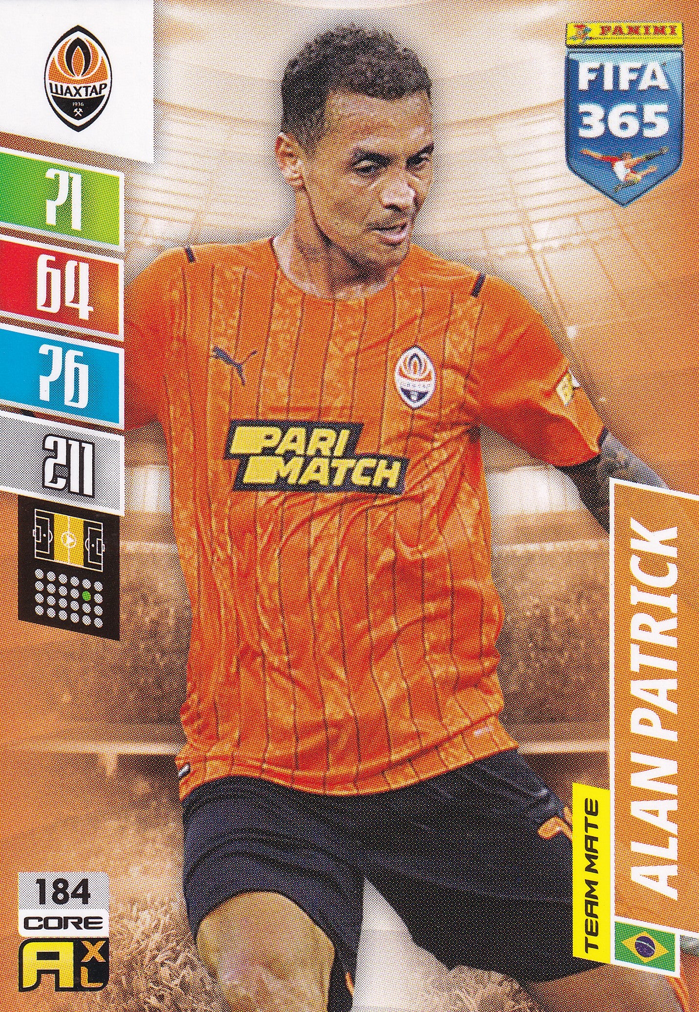 184. ALAN PATRICK - SHAKHTAR DONETSK