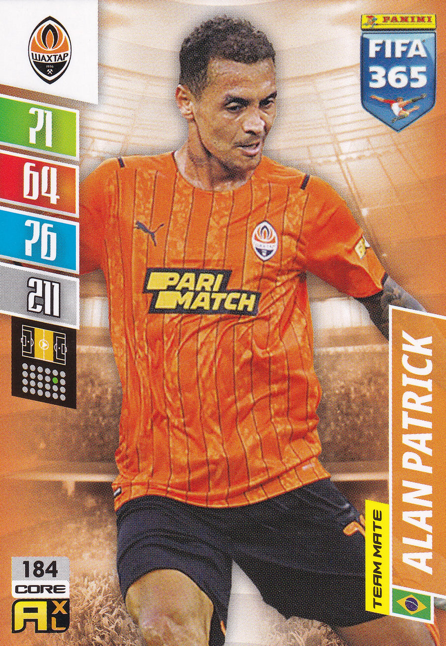 184. ALAN PATRICK - SHAKHTAR DONETSK