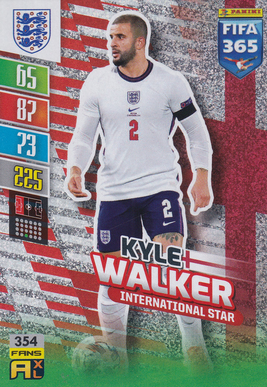 354. KYLE WALKER - ENGLAND - INTERNATIONAL STAR