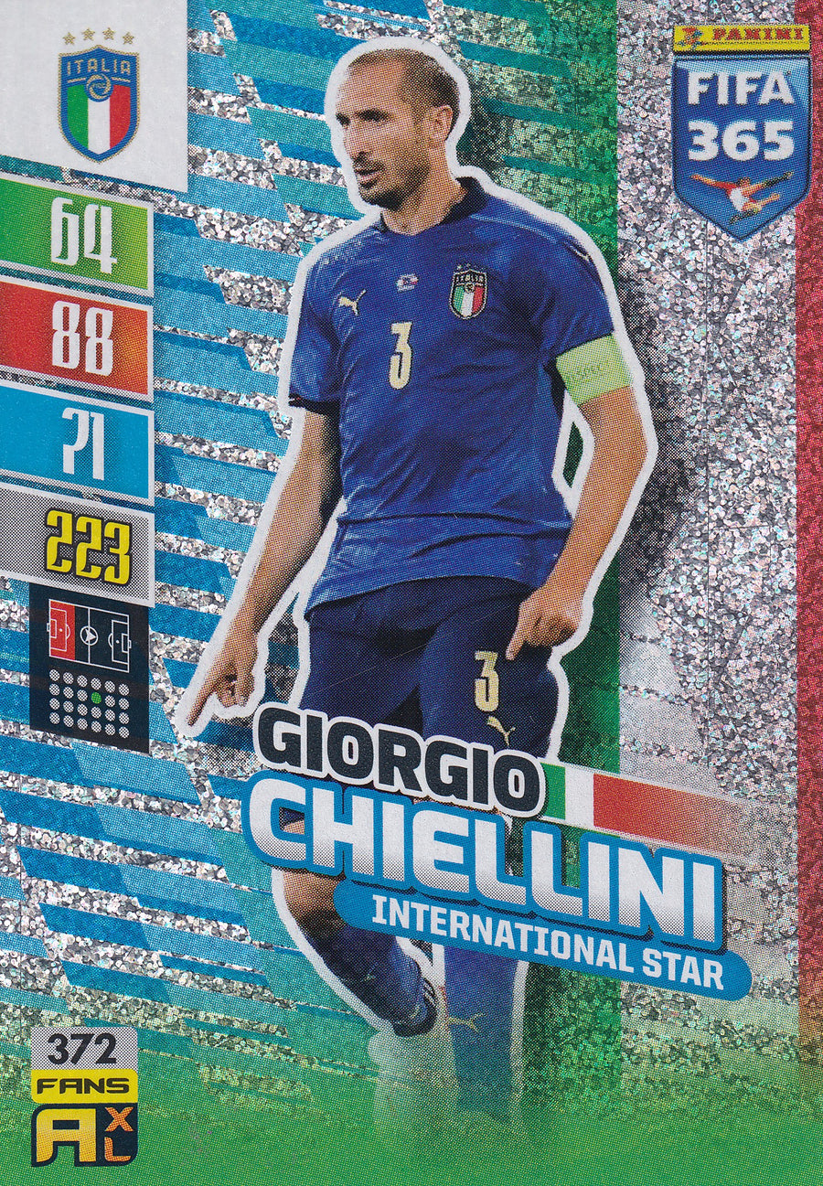 372. GIORGIO CHIELLINI - ITALY - INTERNATIONAL STAR
