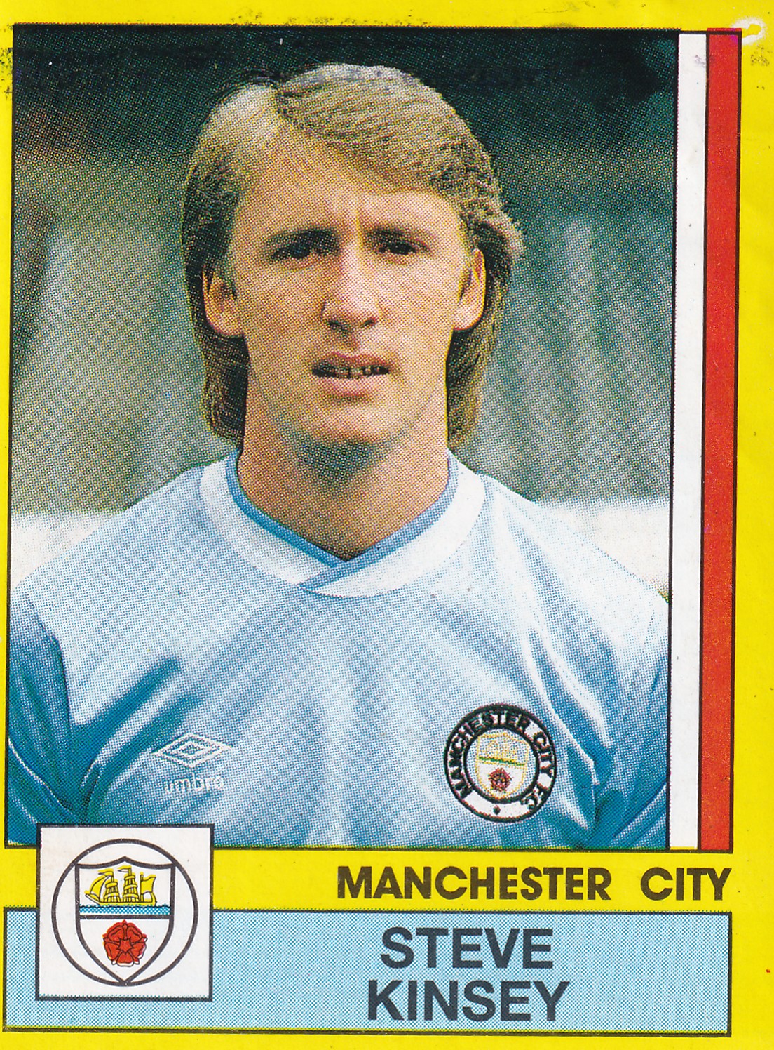 162. STEVE KINSEY - MANCHESTER CITY