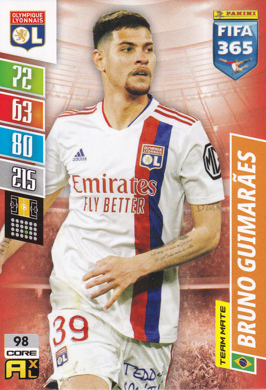 098. BRUNO GUIMARÃES - OLYMPIQUE LYONNAIS