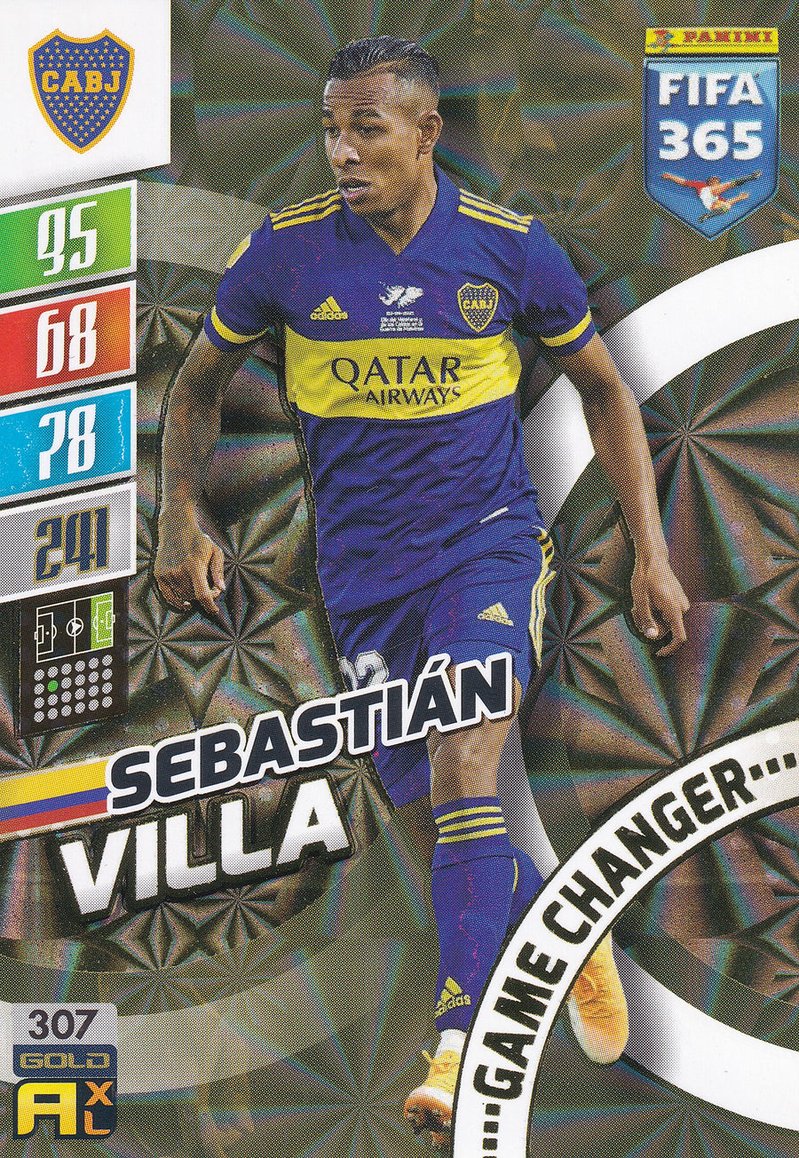 307. SEBASTIAN VILLA - BOCA JUNIORS - GAME CHANGER