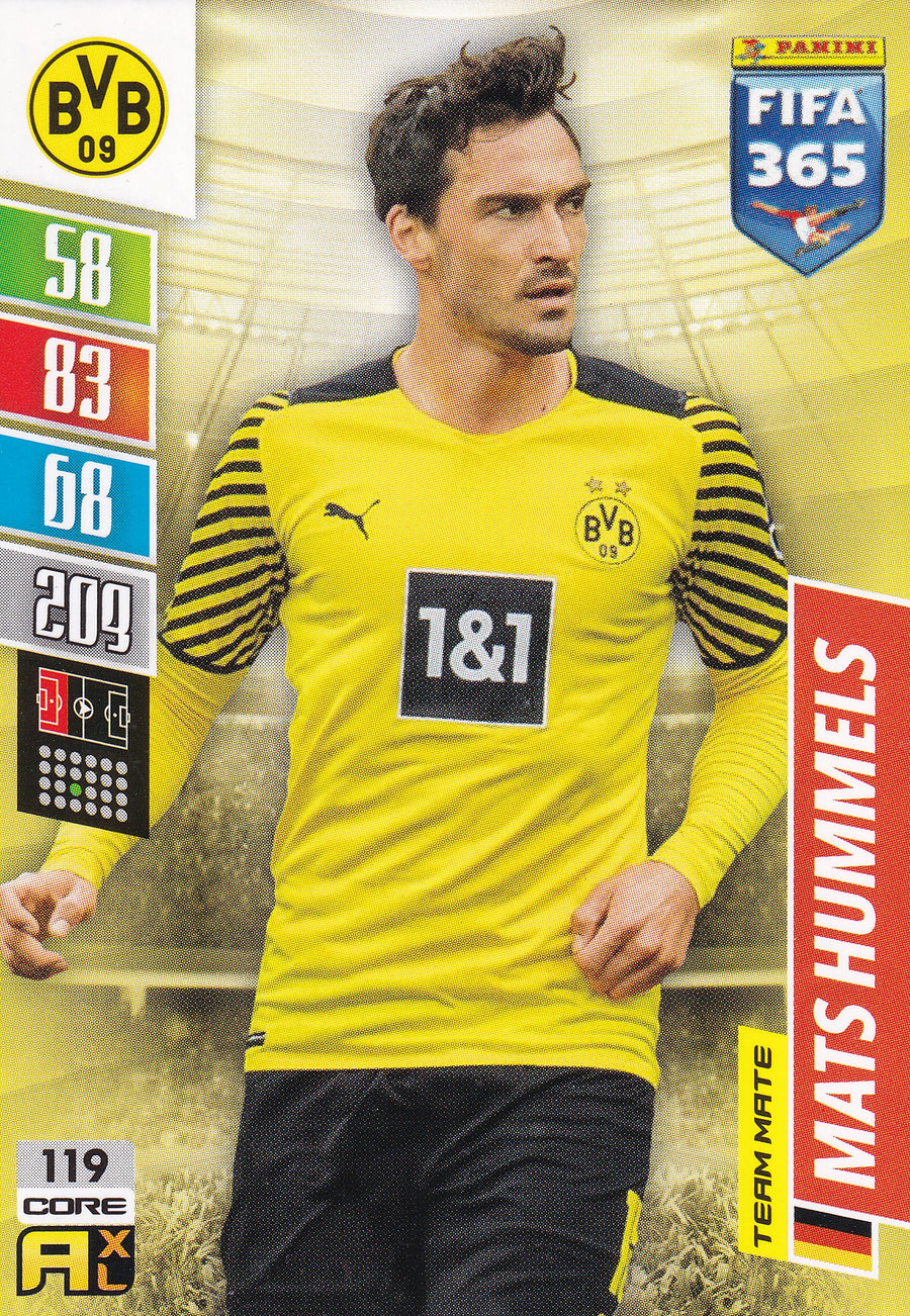119. MATS HUMMELS - BORUSSIA DORTMUND