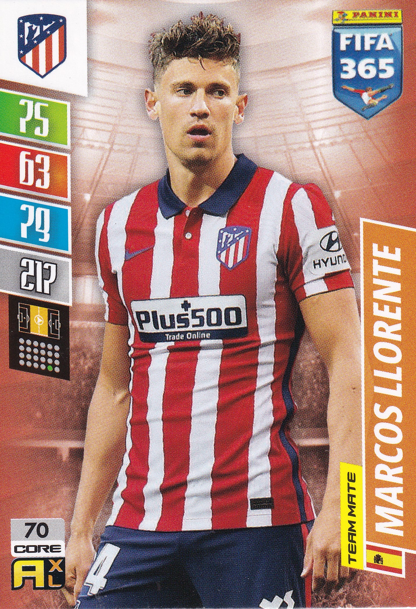 070. MARCOS LLORENTE - ATLETICO DE MADRID