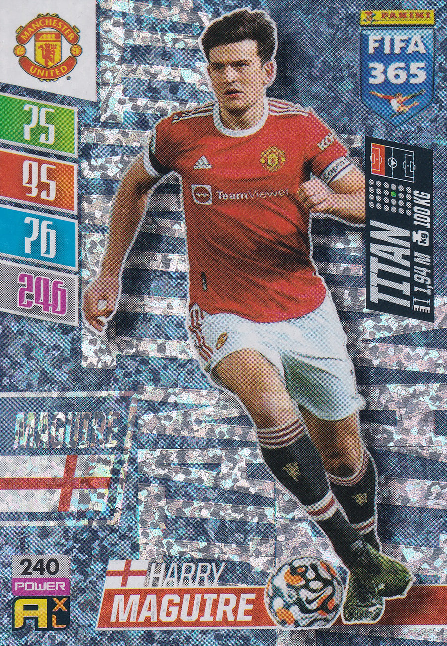 240. HARRY MAGUIRE - MANCHESTER UNITED - TITAN