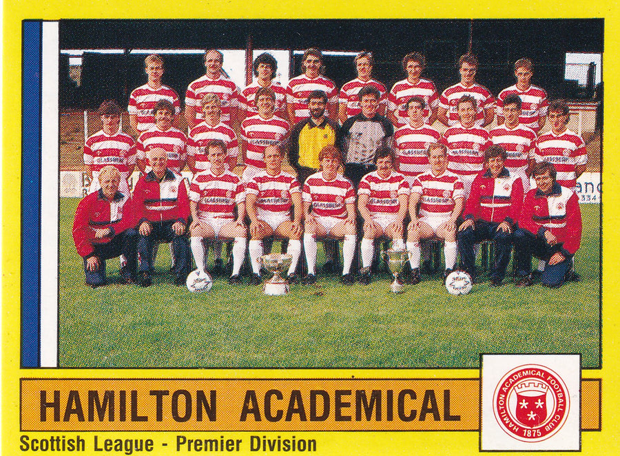 516. HAMILTON ACADEMICAL - TEAM PHOTO