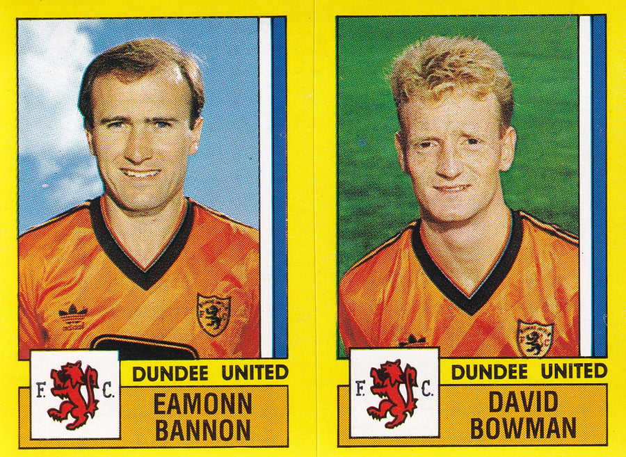497. A-B. EAMONN BANNON - DAVID BOWMAN - DUNDEE UNITED