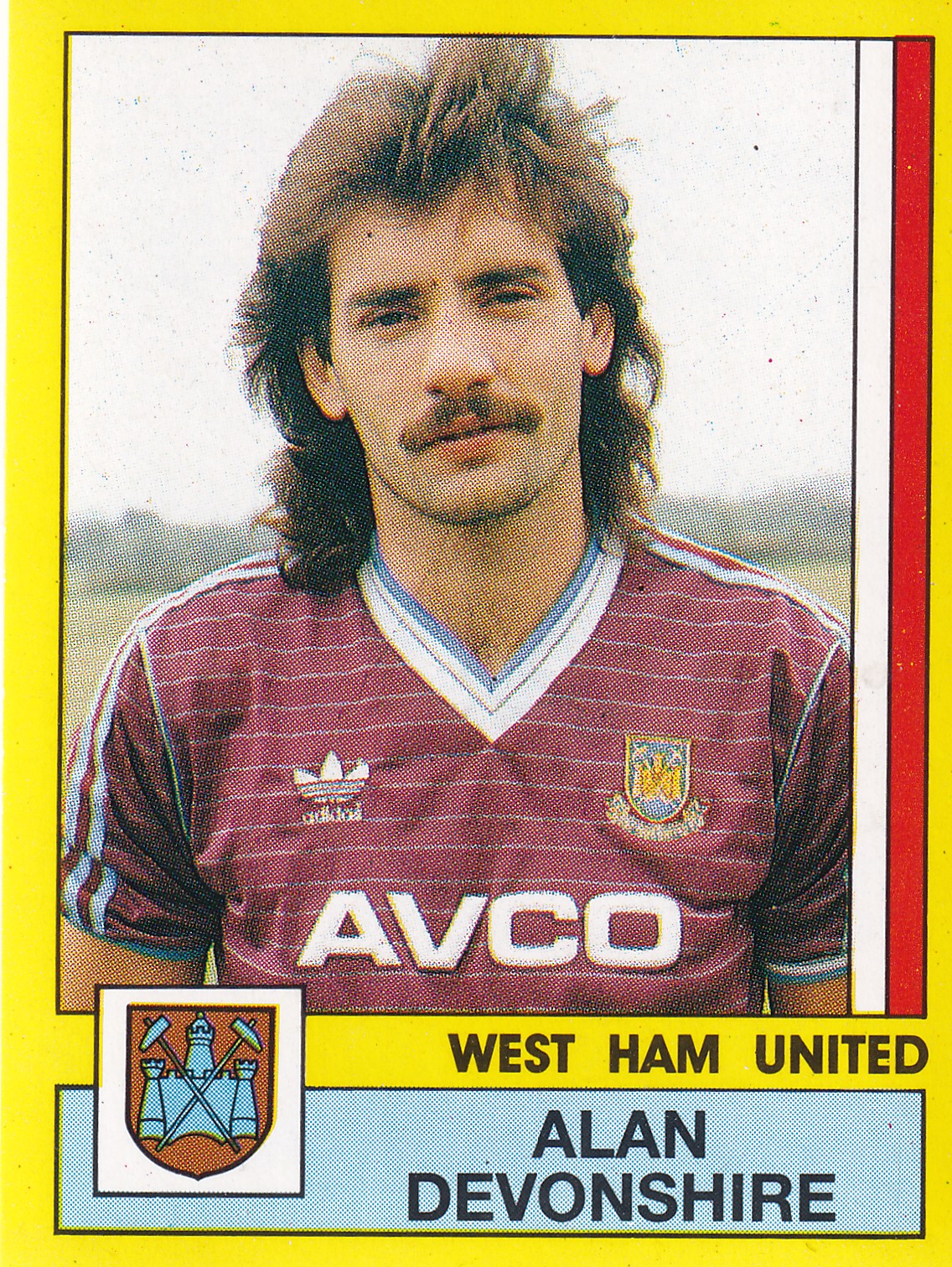 367. ALAN DEVONSHIRE - WEST HAM UNITED