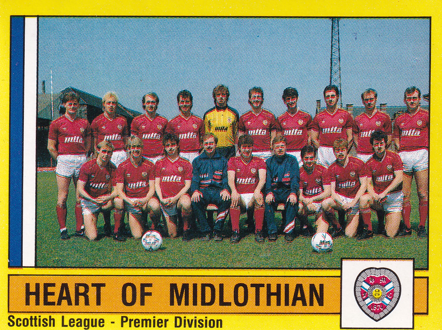 525. HEART OF MIDLOTHIAN - TEAM PHOTO