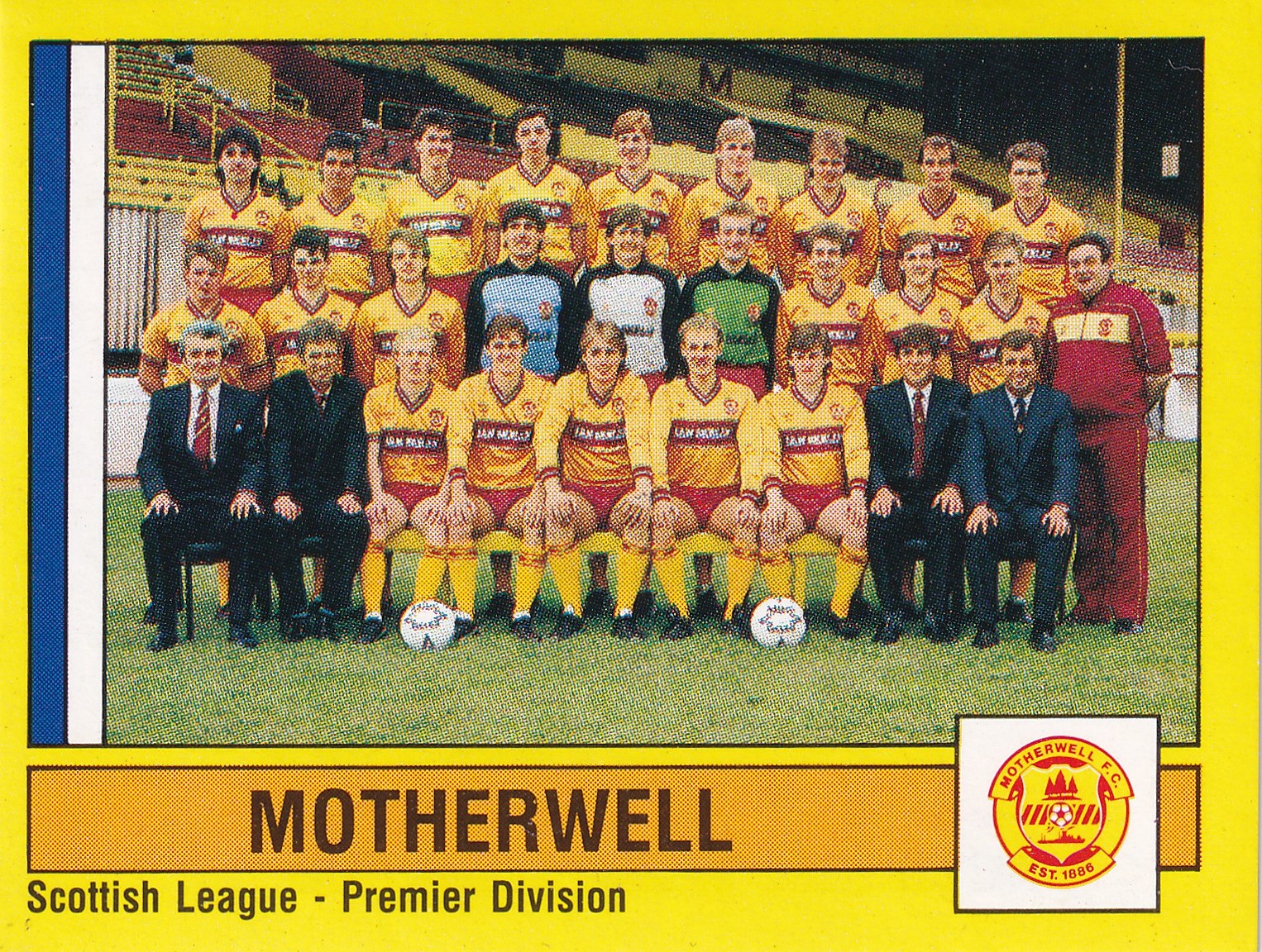 543. MOTHERWELL - TEAM PHOTO
