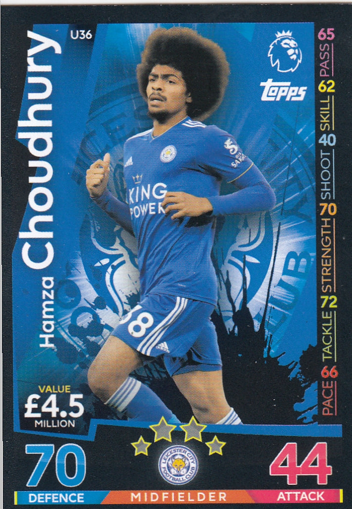 U-036. HAMZA CHOUDHURY - LEICESTER CITY