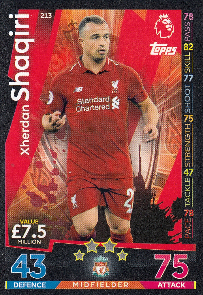 213. XHERDAN SHAQIRI - LIVERPOOL