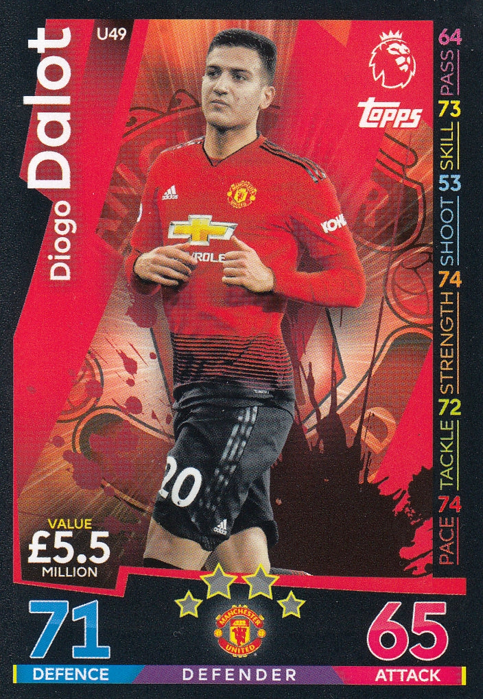 U-049. DIOGO DALOT - MANCHESTER UNITED