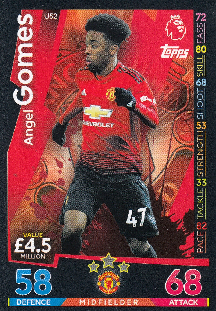 U-052. ANGEL GOMES - MANCHESTER UNITED