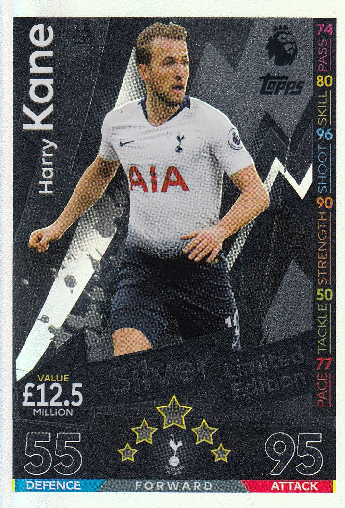 LE-13S. HARRY KANE - TOTTENHAM HOTSPUR - SILVER LIMITED EDITION