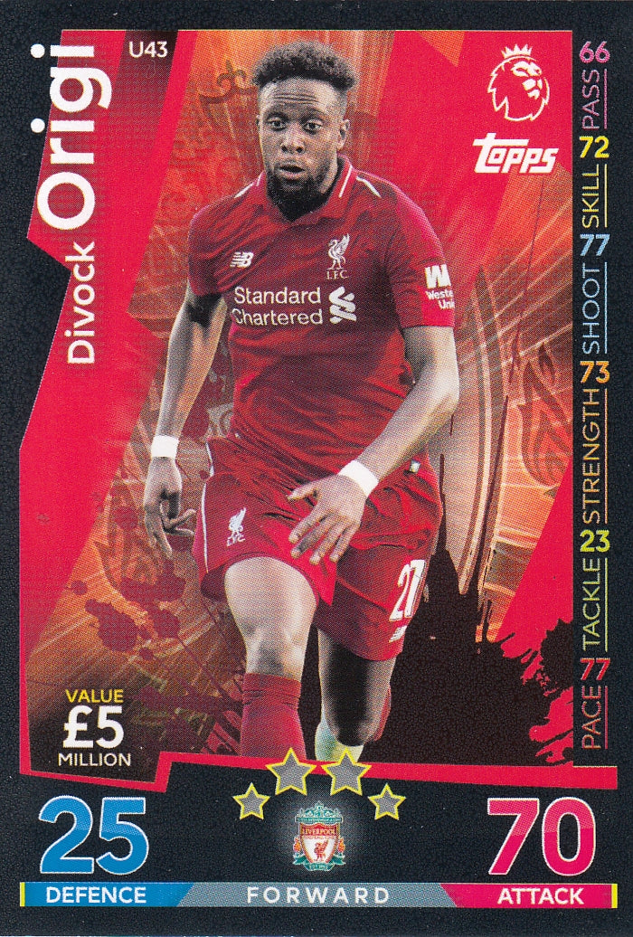 U-043. DIVOCK ORIGI - LIVERPOOL