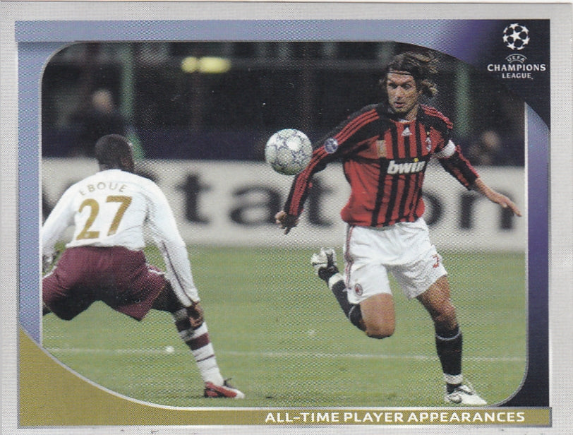 555. PAOLO MALDINI - AC MILAN - ALL-TIME PLAYER APPEARANCES