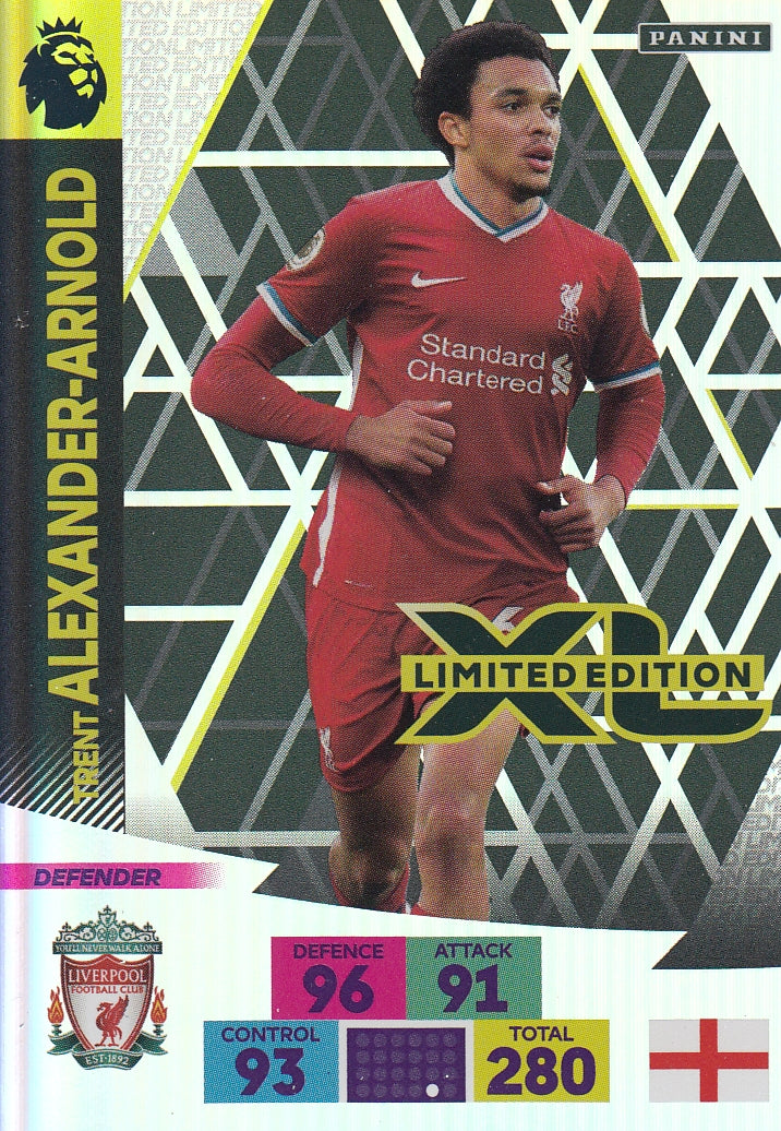 LE - TRENT ALEXANDER-ARNOLD - LIVERPOOL - PANINI PREMIER LEAGUE 2020/21 - LIMITED EDITION