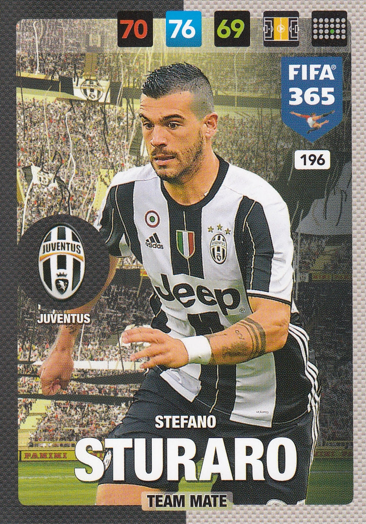 196. STEFANO STURARO - JUVENTUS - TEAM MATE