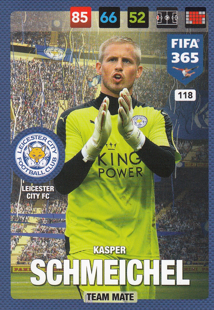 118. KASPER SCHMEICHEL - LEICESTER CITY FC - TEAM MATE