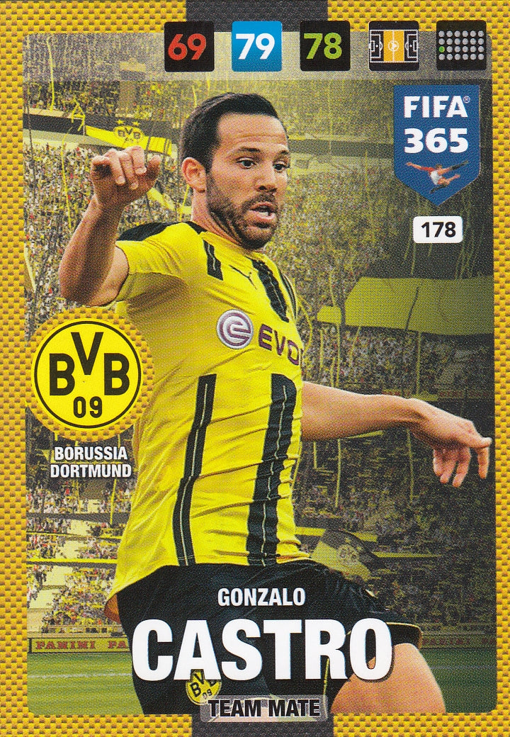 178. GONZALO CASTRO - BORUSSIA DORTMUND - TEAM MATE