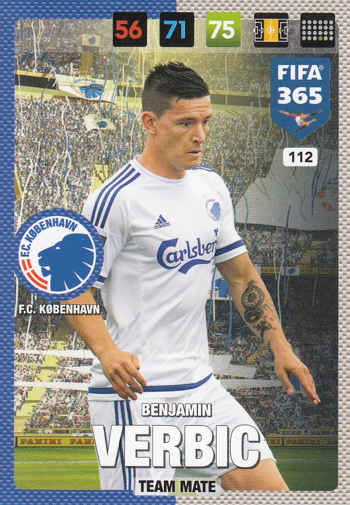 112. BENJAMIN VERBIC - F.C. KØBENHAVN - TEAM MATE