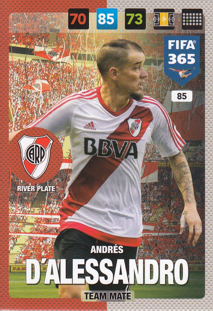 085. ANDRÉS D’ALESSANDRO - RIVER PLATE - TEAM MATE