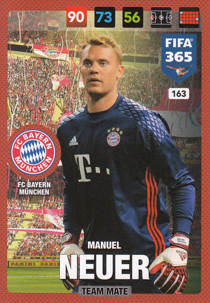 163. MANUEL NEUER - FC BAYERN MÜNCHEN - TEAM MATE