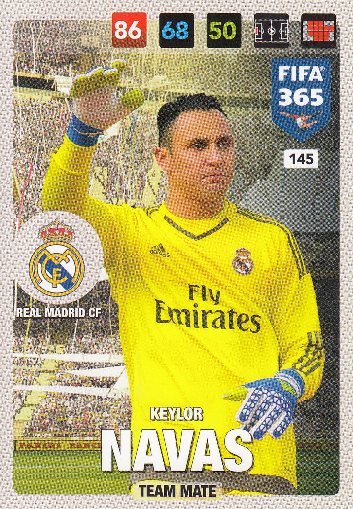 145. KEYLOR NAVAS - REAL MADRID CF - TEAM MATE