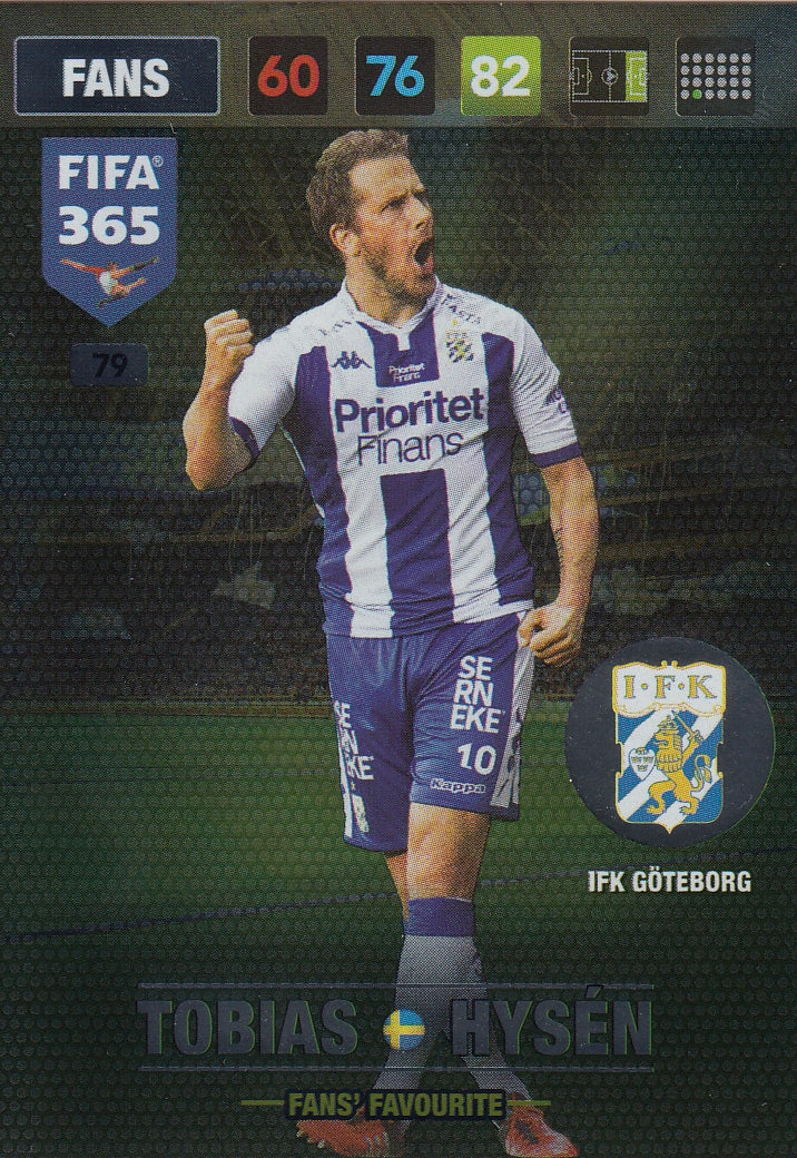 079. TOBIAS HYSÉN - KFK GÖTENBORG - FANS - FAN’S FAVOURITE