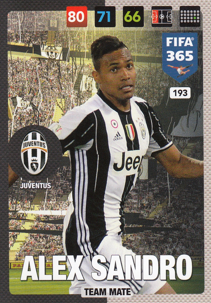 193. ALEX SANDRO - JUVENTUS - TEAM MATE