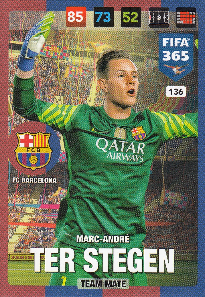 136. MARC-ANDRÉ TER STEGEN - FC BARCELONA - TEAM MATE