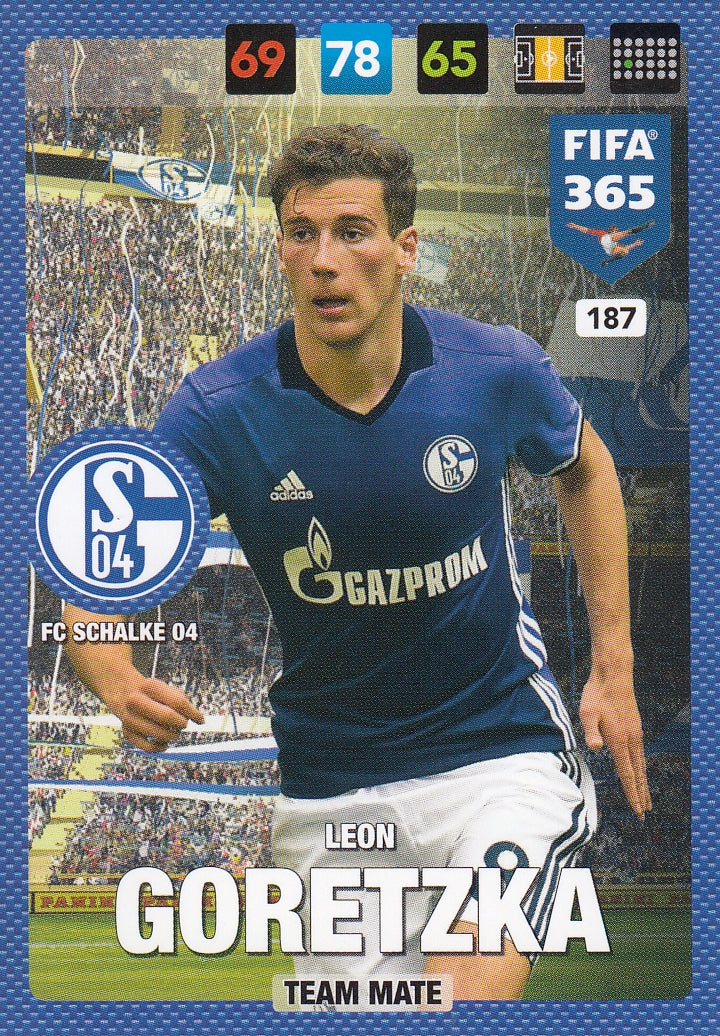 187. LEON GORETZKA - FC SCHALKE 04 - TEAM MATE