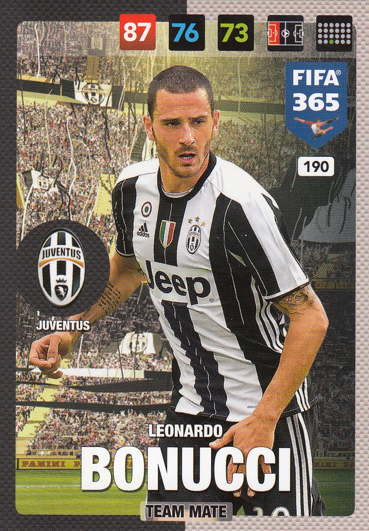 190. LEONARDO BONUCCI - JUVENTUS - TEAM MATE