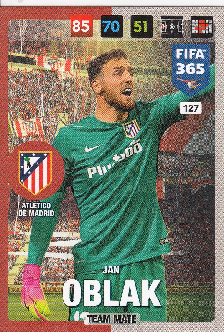 127. JAN OBLAK - ATLÉTICO DE MADRID - TEAM MATE