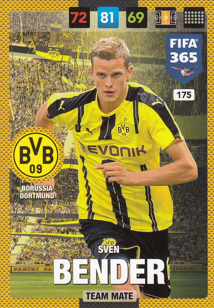 175. SVEN BENDER - BORUSSIA DORTMIND - TEAM MATE