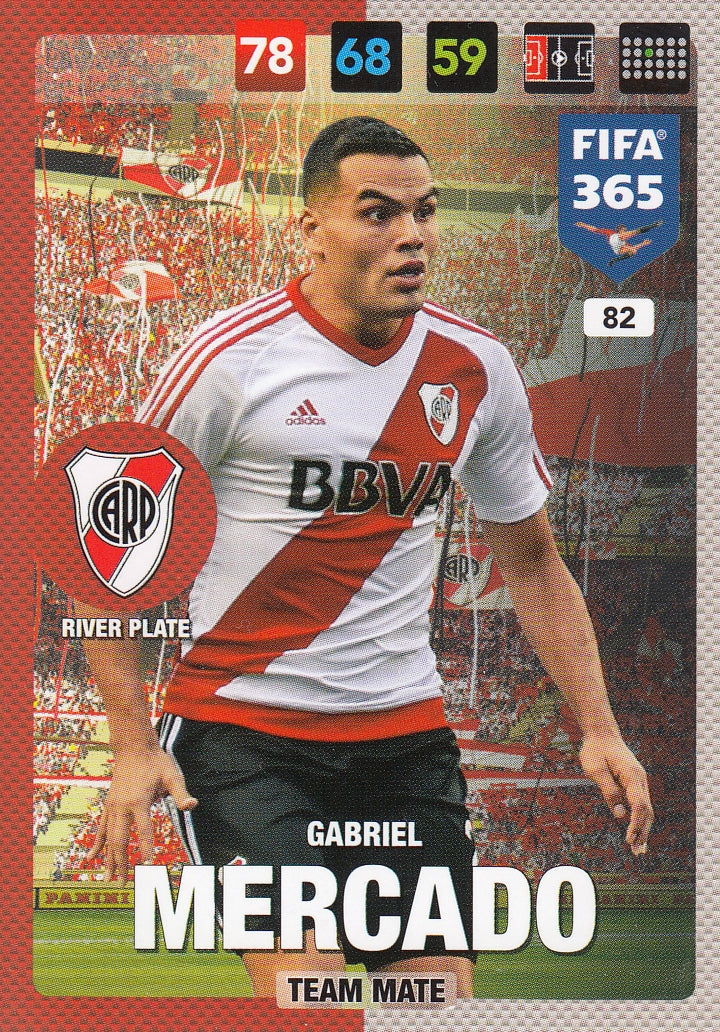 082. GABRIEL MERCADO - RIVER PLATE - TEAM MATE