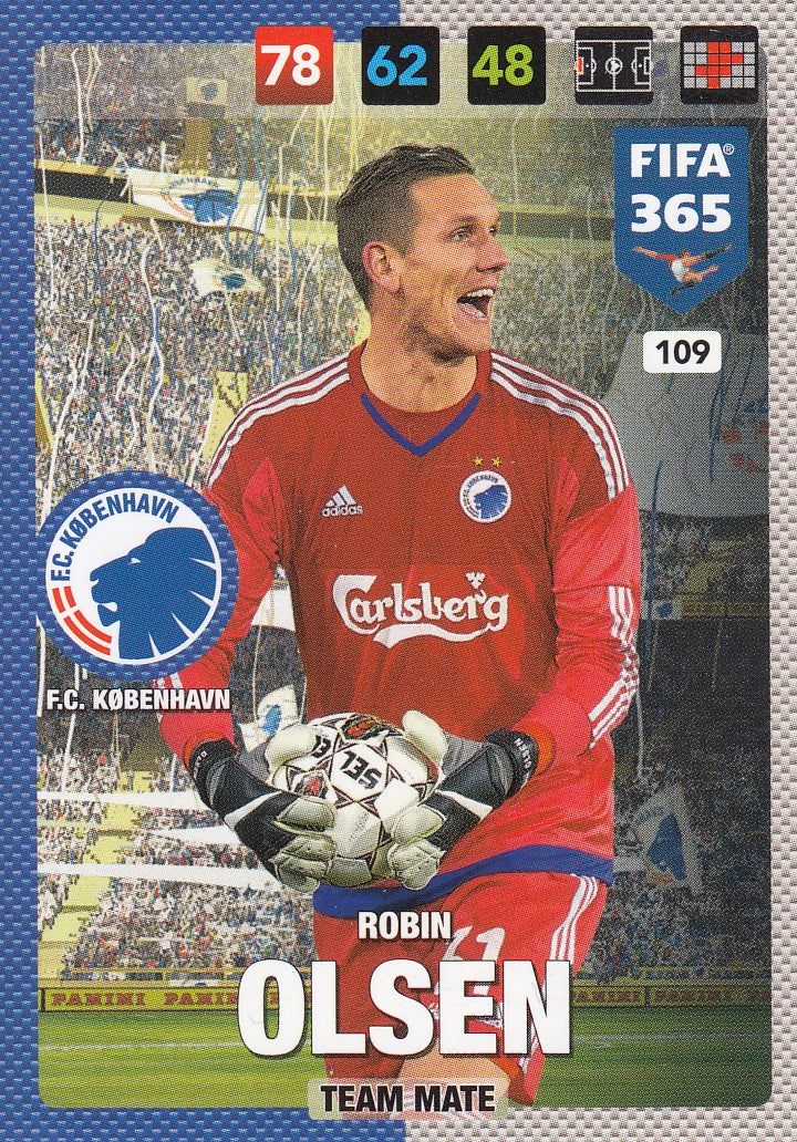 109. ROBIN OLSEN - F.C. KØBENHAVN - TEAM MATE