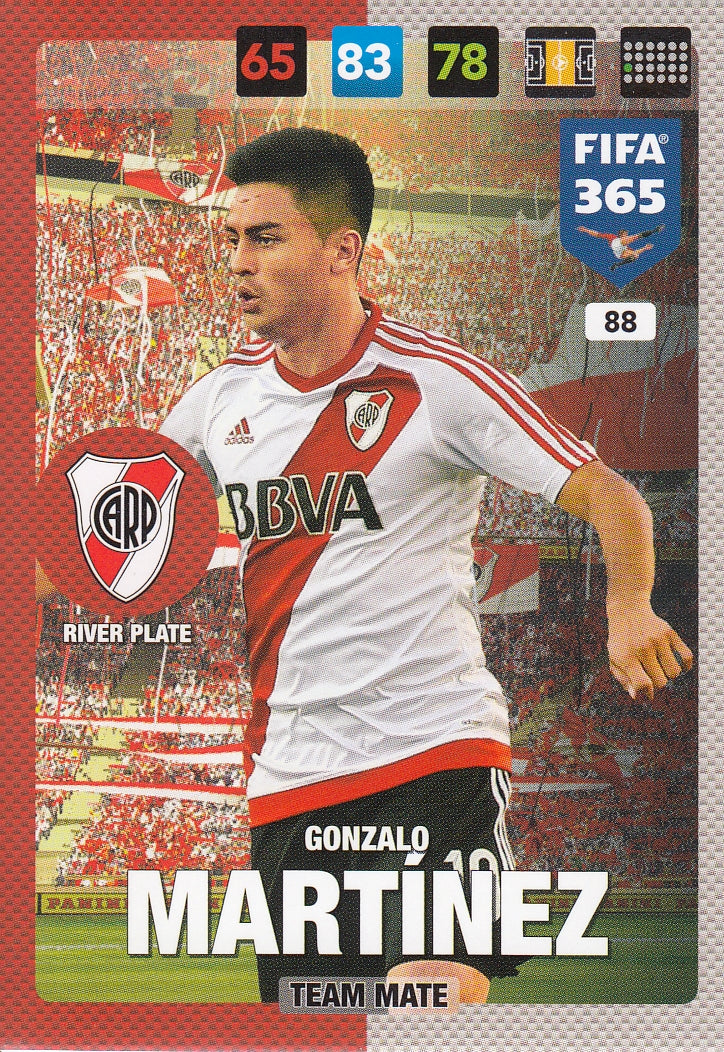 088. GONZALO MARTINES - RIVER PLATE - TEAM MATE