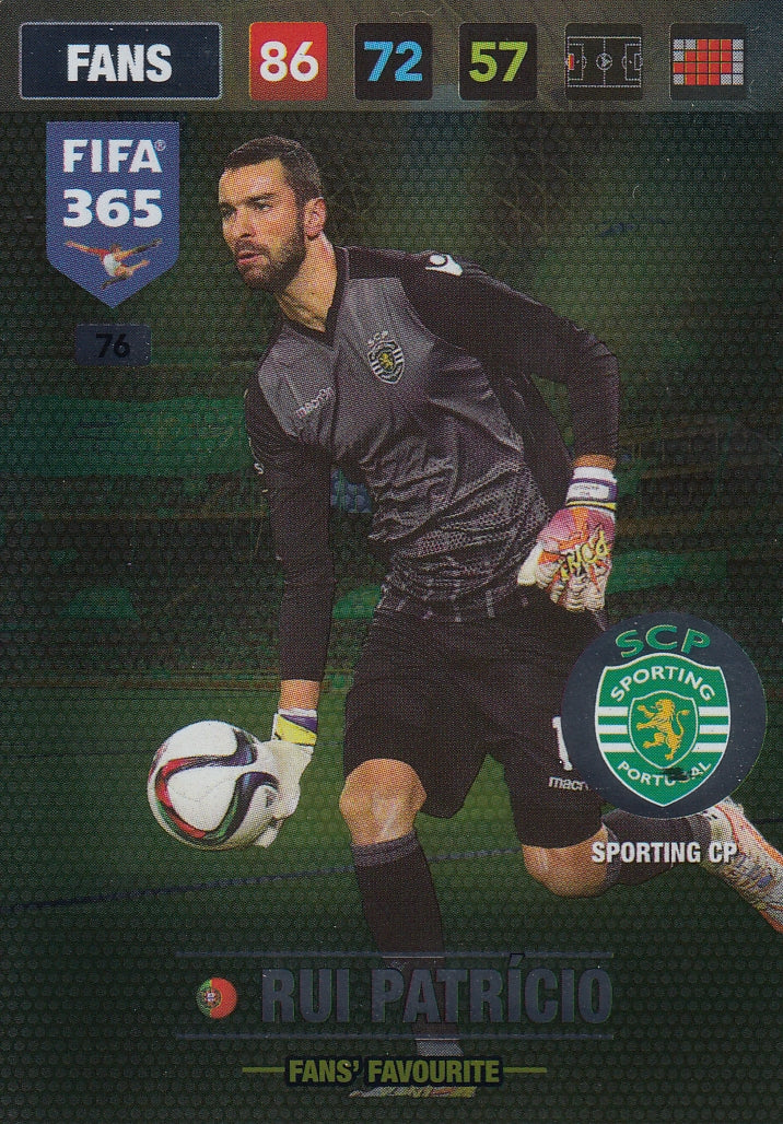 076. RUI PATRICIO - SPORTING CP - FANS - FANS’ FAVOURITE