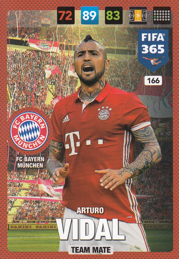 166. ARTURO VIDAL - FC BAYERN MÜNCHEN - TEAM MATE