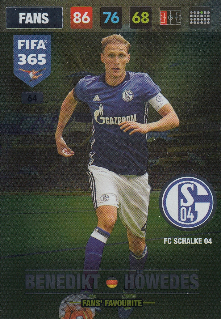 064. BENEDIKT HÖWEDES - FC SCHALKE 04 - FANS - FAN’S FAVOURITE