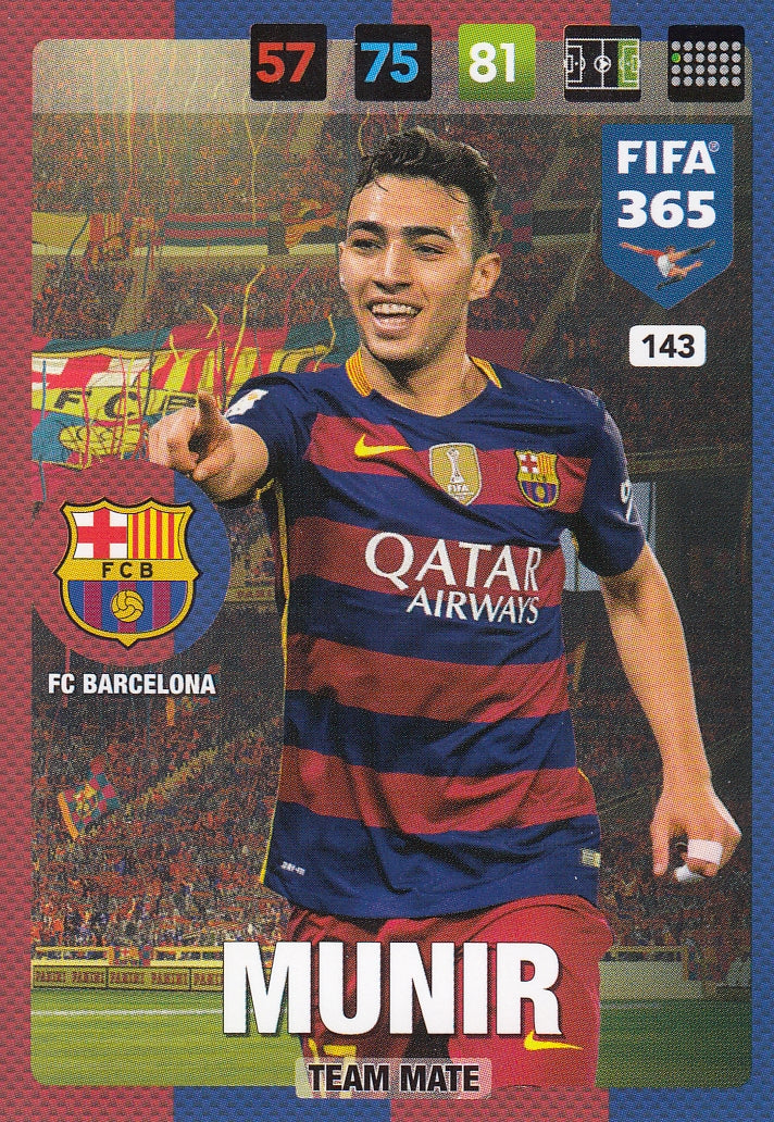 143. MUNIR - FC BARCELONA -TEAM MATE