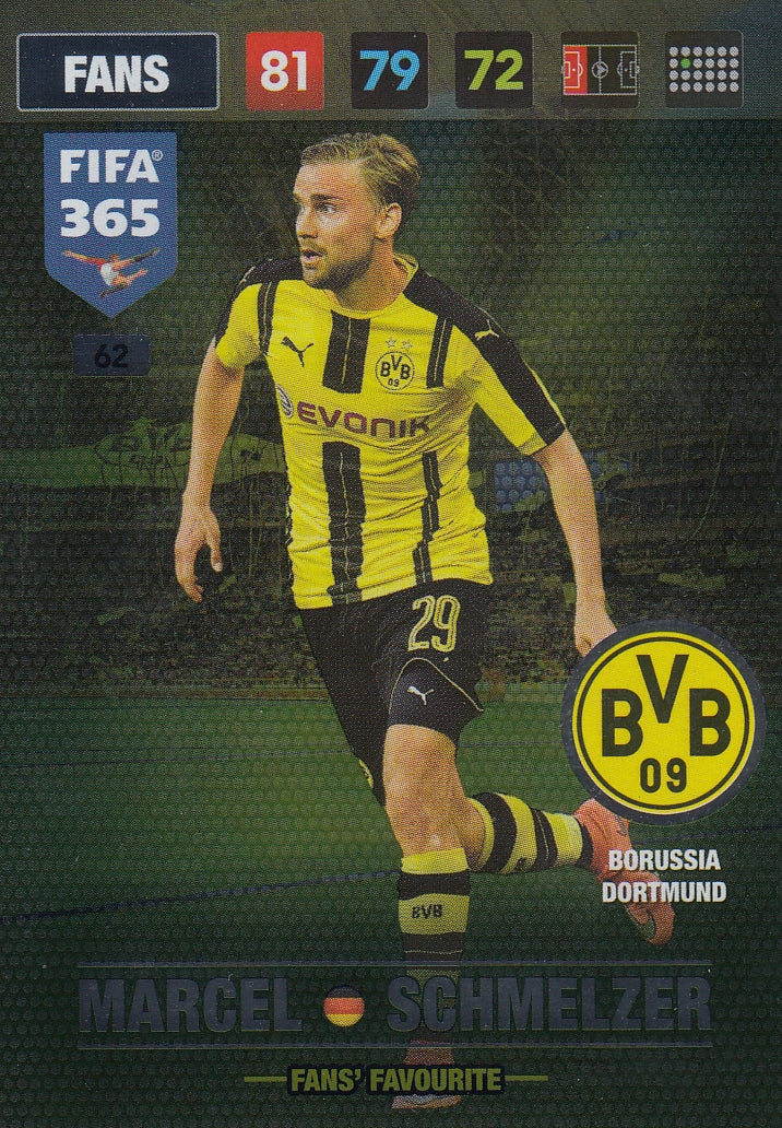 062. MARCEL SCHMELZER - BORUSSIA DORTMUND - FANS - FANS’ FAVOURITE