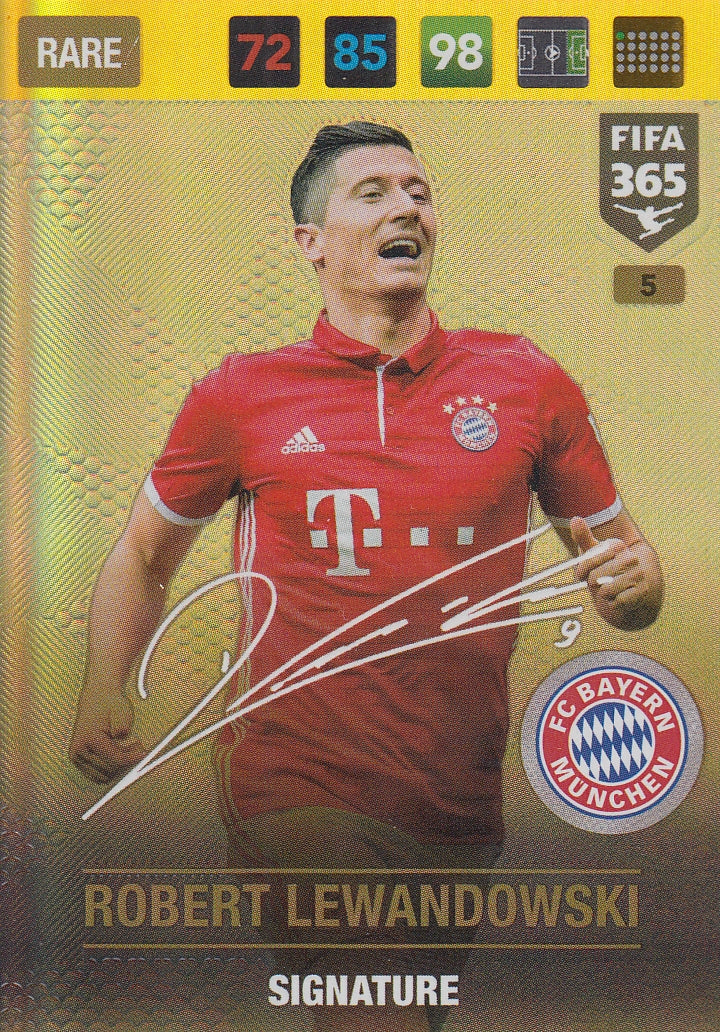 005. ROBERT LEWANDOWSKI - FC BAYERN MÜNCHEN - RARE - SIGNATURE